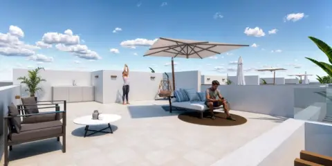 Chalet adosado en calle Carmen Barbera