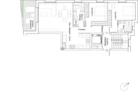 2-bedroom penthouse for sale in Els Vilars, Escaldes-Engordany · 26 of 60