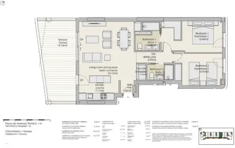 Apartamento en Santa Marina de Torre