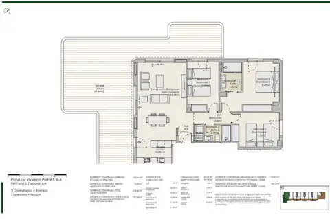 Apartamento en Santa Marina de Torre