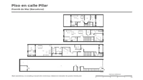 Casa adosada en Carrer del Pilar