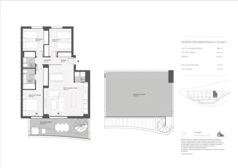 Ático en calle Colobries, nº 9