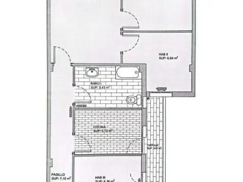 Piso en calle de Fray Luis de León