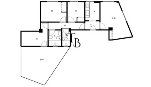 Piso en calle Santa Lucía