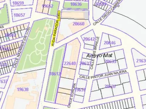 Terreno en Avenida del Parador