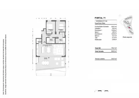 Piso en calle Leticia, nº 6