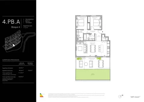 Piso en calle Colibríes, 2