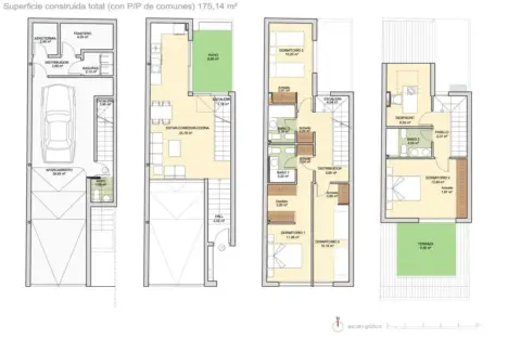 Casa adosada en Centro