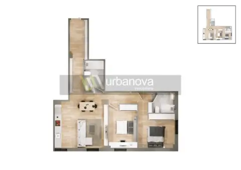 Apartamento en Centro