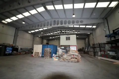Nave industrial en calle de Stuttgart