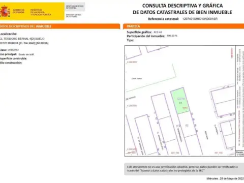 Terreno en Murcia Capital