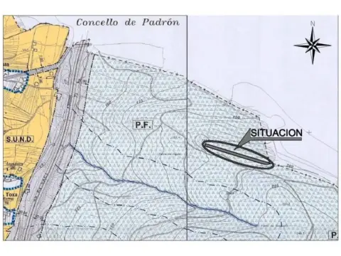 Terreno en Pontecesures