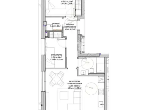1-bedroom flat for sale in L'Aldosa, La Massana · 31 of 34