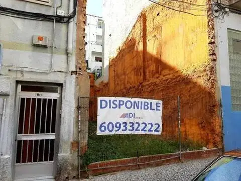Terreno en calle del Doctor Agustín Ibáñez