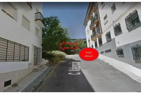 Terreno en calle de Valencia