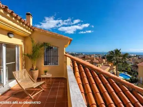 Ático en Urbanización Calahonda-Golf-Riviera del Sol-Miraflores