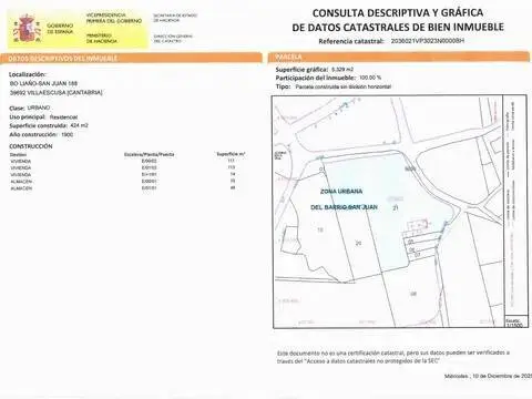 Terreno en Barrio de Liáño-San Juan