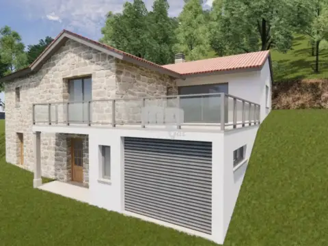 Casa rústica en Mos