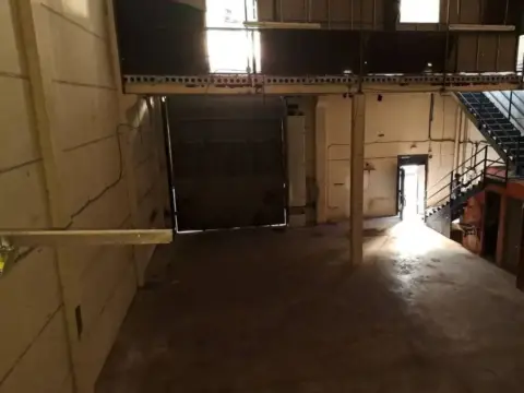 Nave industrial en calle de Dublín