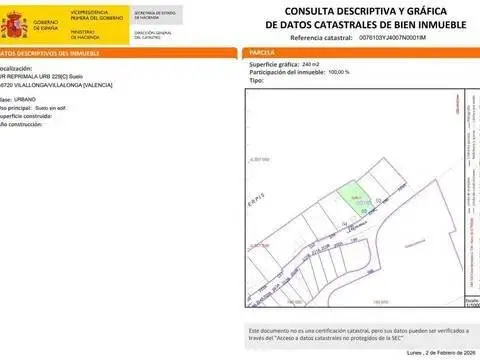 Terreno en Carrer de Reprimala