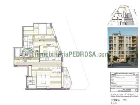 Piso en Fernández Ladreda-Ciudad de Piedra