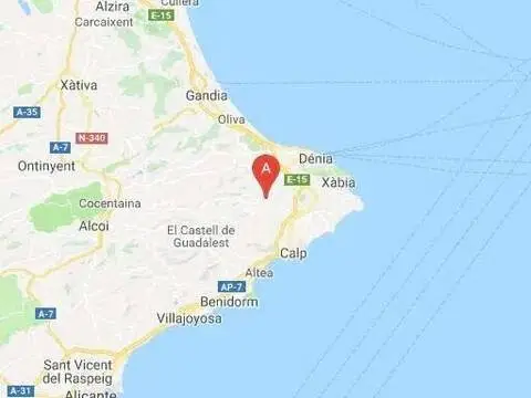 Terreno en Xaló