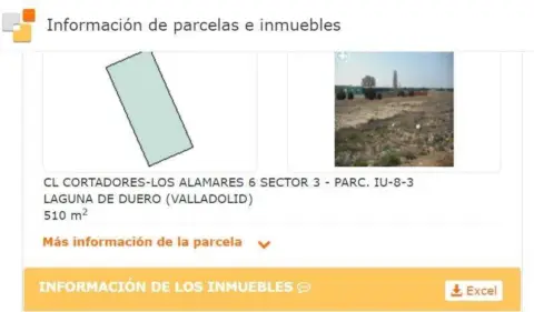 Terreno en calle de los Cortadores