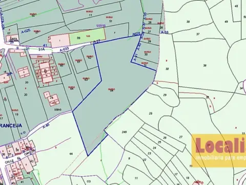 Terreno en Barrio de la Caranceja