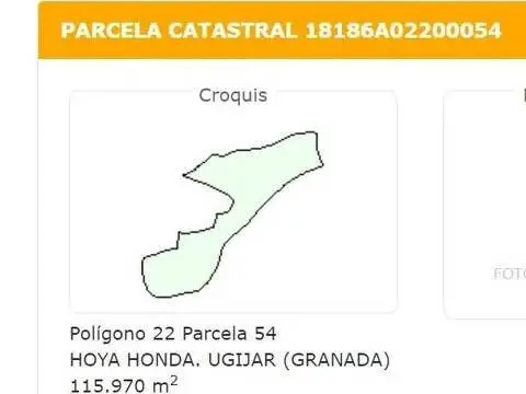 Terreno en calle Hoya Honda. Ugijar (Granada) No Number