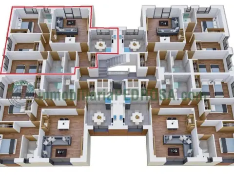 Piso en A Seca-Os Salgueriños