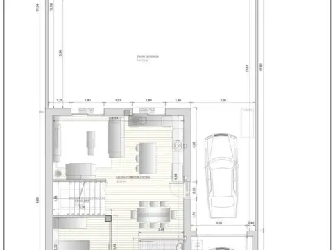 Casa adosada en calle calle Diego Saavedra, Bajo