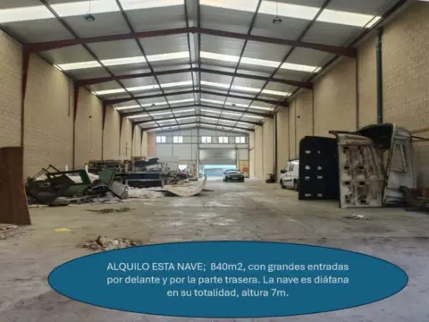 Nave industrial en Valle de Mena