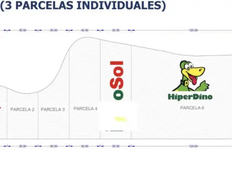 Terreno en calle Pardela