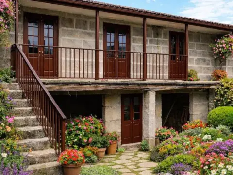 Casa rústica en Toén