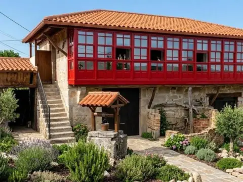 Casa rústica en A Teixeira (Maceda)