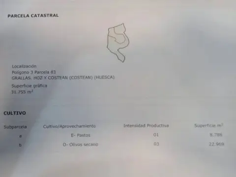 Terreno en Hoz y Costeán
