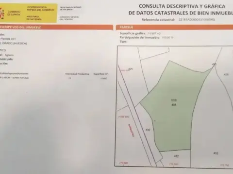 Terreno en El Grado