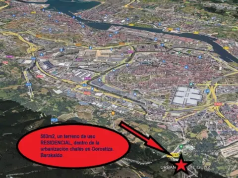 Terreno en calle de Gorostiza