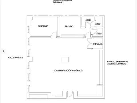 Local comercial en calle San Mateo