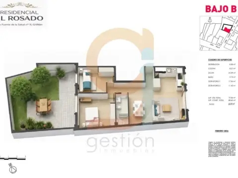 Piso en calle de Fuente de la Salud, 9