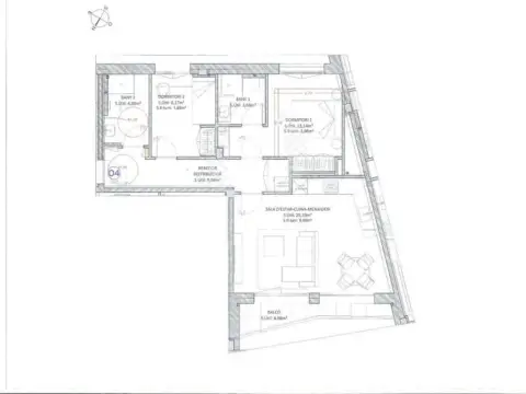 2-bedroom flat for sale in L'Aldosa, La Massana · 54 of 60