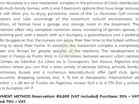 Apartamento en Alcaide