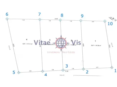 Terreno en calle Real