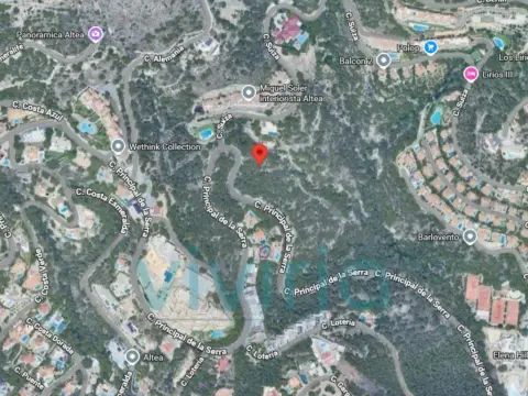 Terreno en Altea La Vella