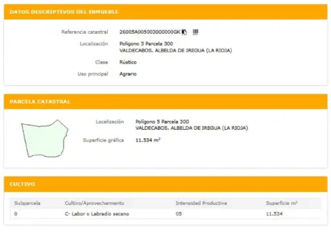 Finca rústica en Albelda de Iregua