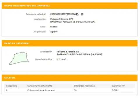 Finca rústica en Albelda de Iregua