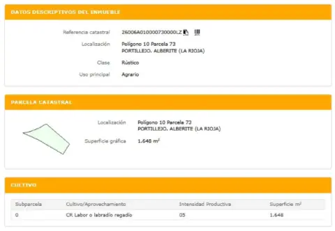 Finca rústica en Alberite