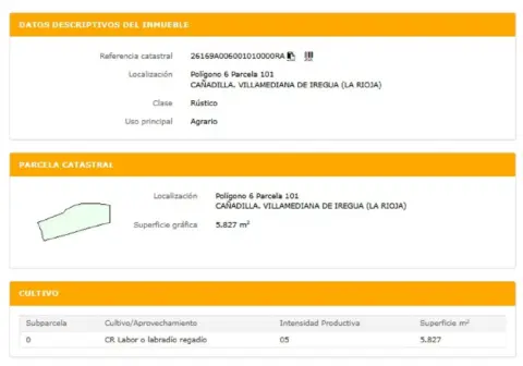 Finca rústica en Villamediana de Iregua