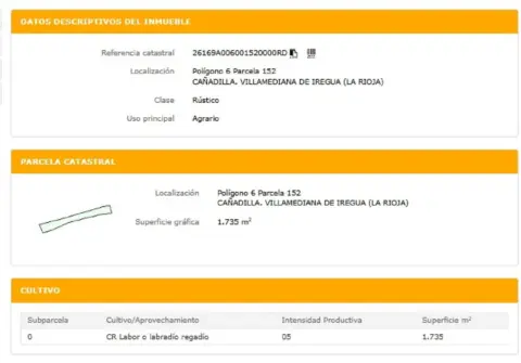 Finca rústica en Villamediana de Iregua