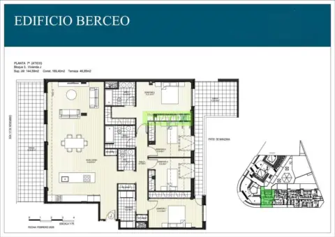 Ático en Eduardo Pondal